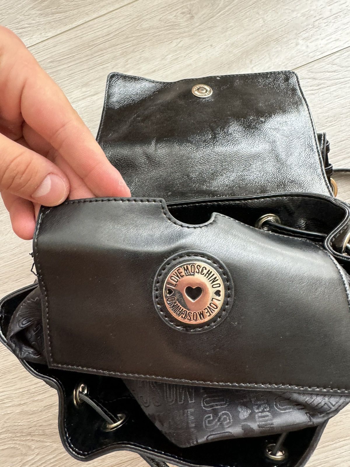 Moschino VERY RARE LOVE MOSCHINO BACKPACK Size ONE SIZE - 9 Thumbnail