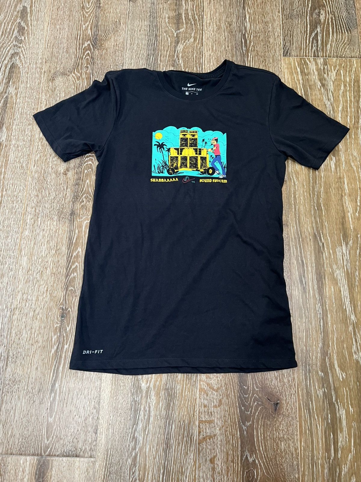 Nike shabbaaaaa sound system dri fit tee