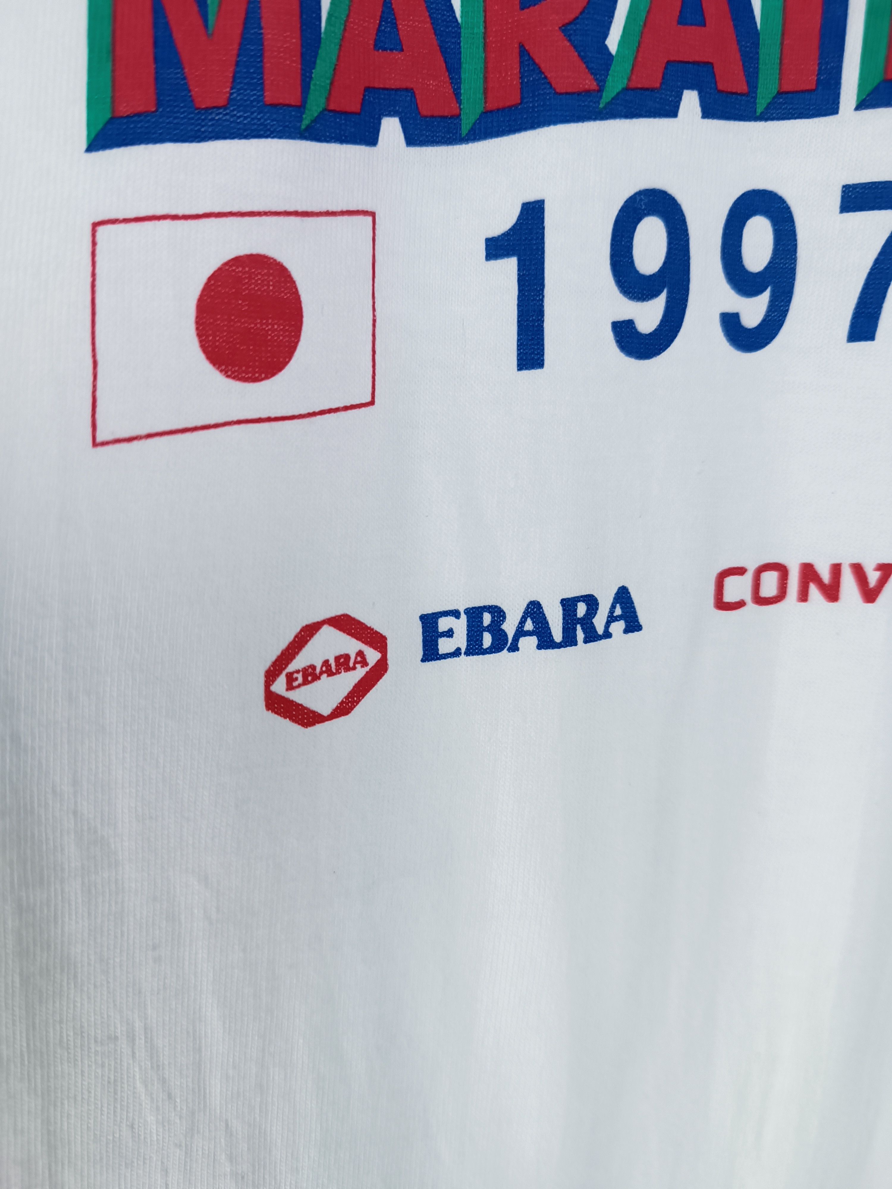 Converse VINTAGE 1997 EAST JAPAN MARATHON CONVERSE RUNNING VERY RARE Size US L / EU 52-54 / 3 - 11 Thumbnail