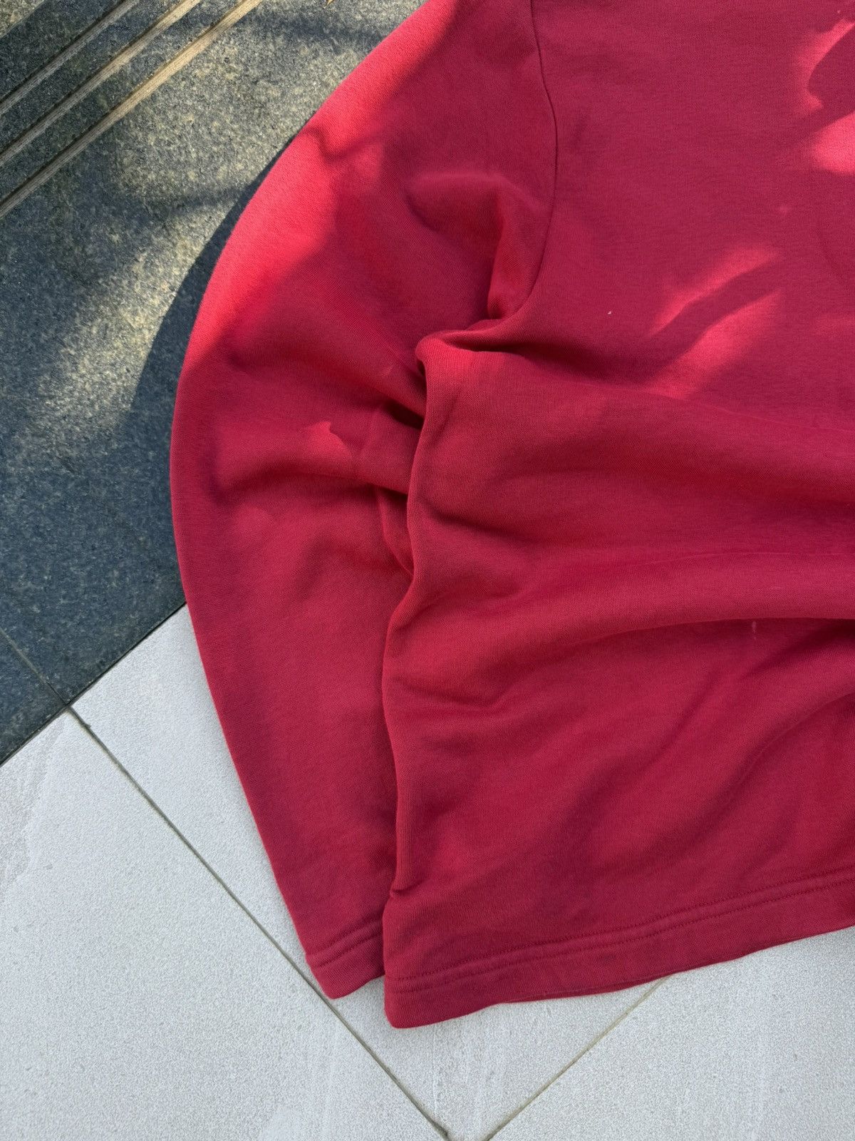 Nike × Vintage 90’s NIKE RARE SWOOSH BIG BACK LOGO Y2K RETRO 1/4ZIP HOODIE Size US M / EU 48-50 / 2 - 7 Thumbnail