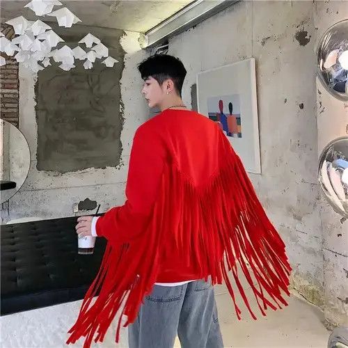 Aran Isles Knitwear Vintage Streetwear tassel long sleeve sweater Size US L / EU 52-54 / 3 - 3 Thumbnail