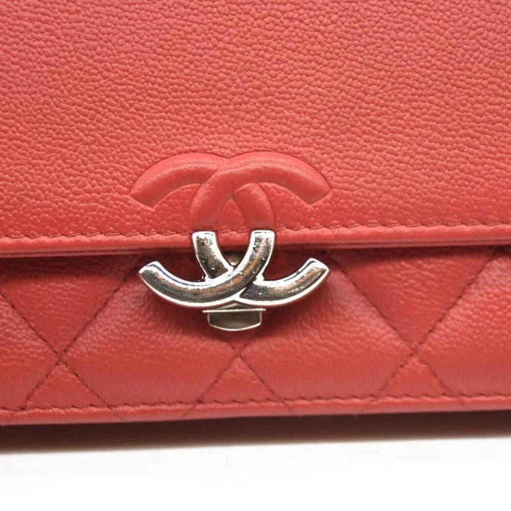 Chanel CHANEL Grained Calfskin Quilted CC Box Wallet On Chain Size ONE SIZE - 7 Thumbnail