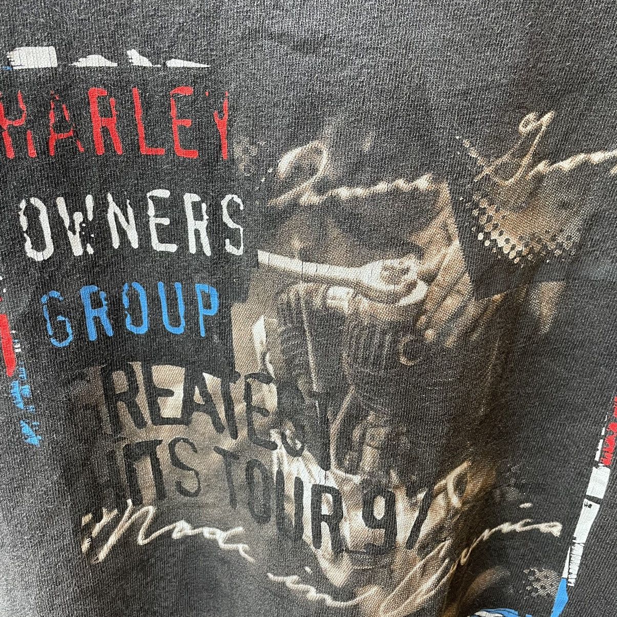 Harley Davidson × Vintage 🔥Vintage 1997 Harley Davidson Greatest Hits Sleeveless Tee Size US S / EU 44-46 / 1 - 4 Thumbnail