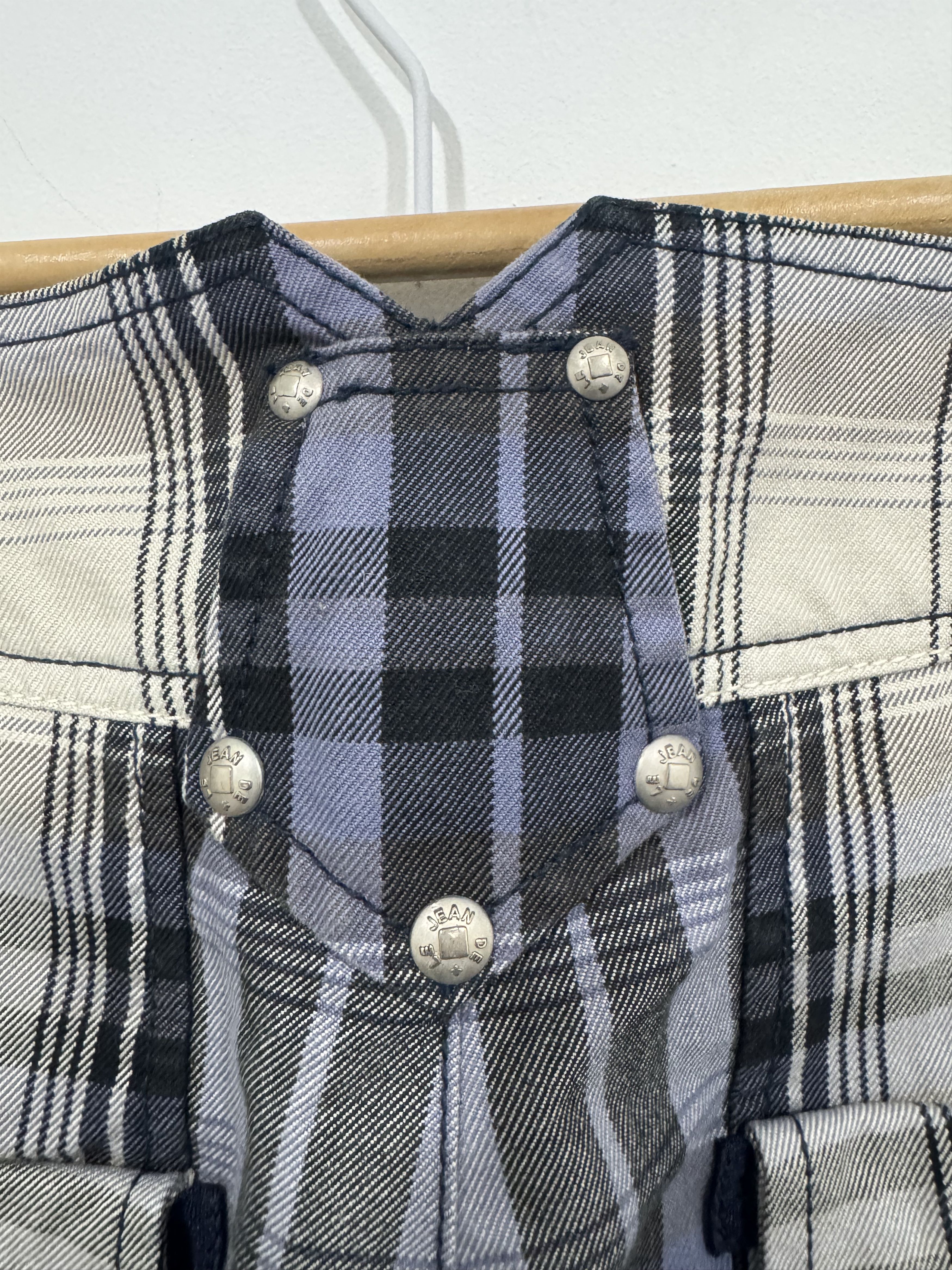 Marithe + Francois Girbaud Marithe + Francois Girbaud Tartan Jeans Size US 34 / EU 50 - 5 Thumbnail