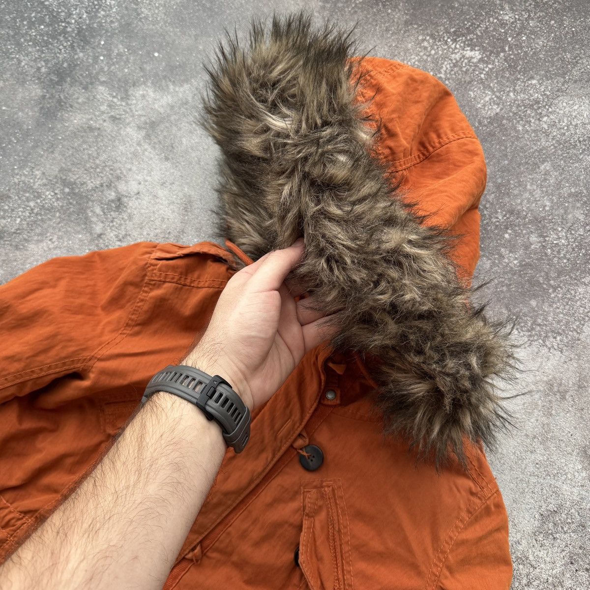 Abercrombie & Fitch Abercrombie & Fitch Vintage Y2K Rare Faux Fur Jacket Size M / US 6-8 / IT 42-44 - 6 Thumbnail
