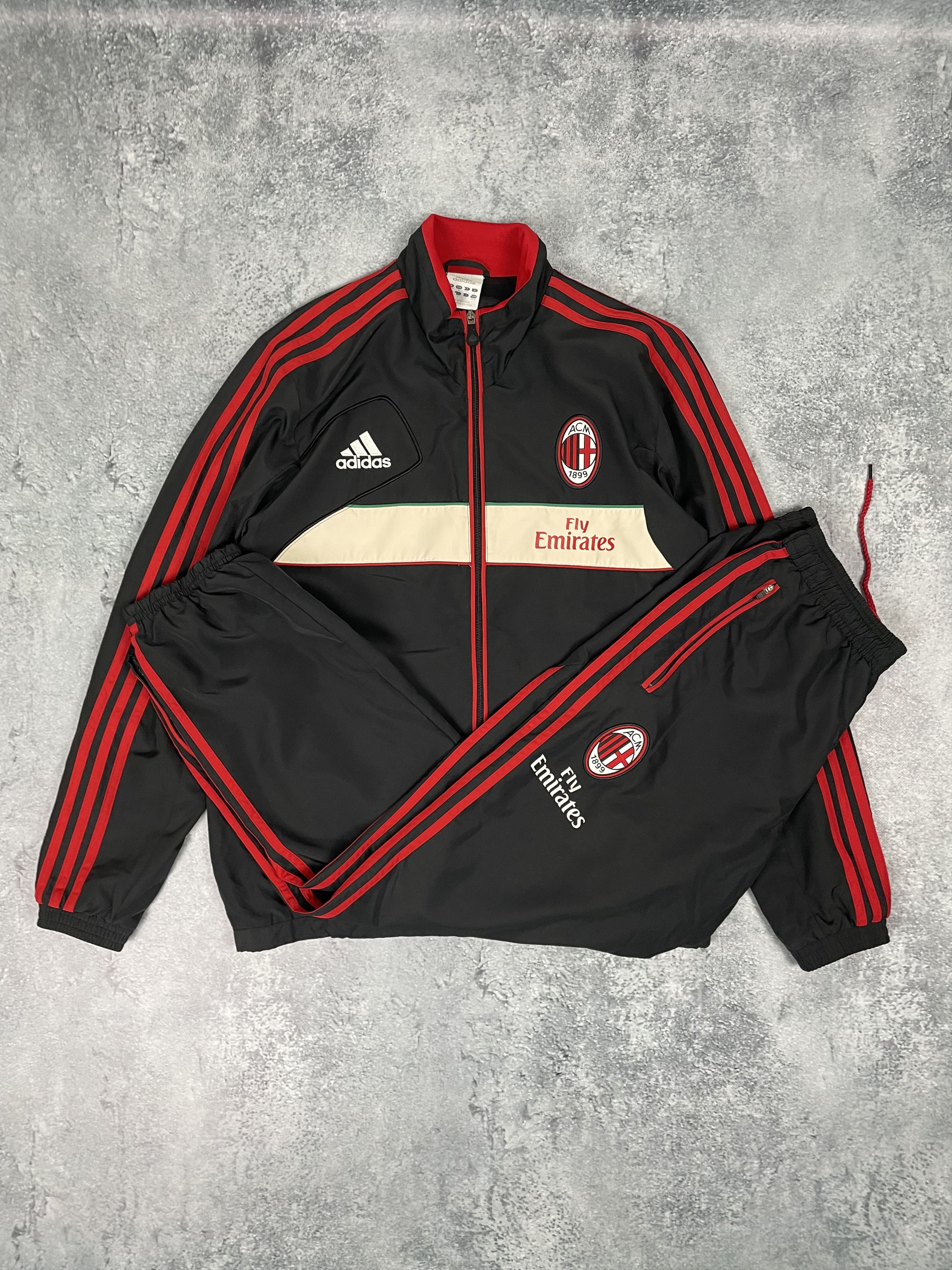 Adidas Milan 2012-2013 Fotball Track Suit Size M