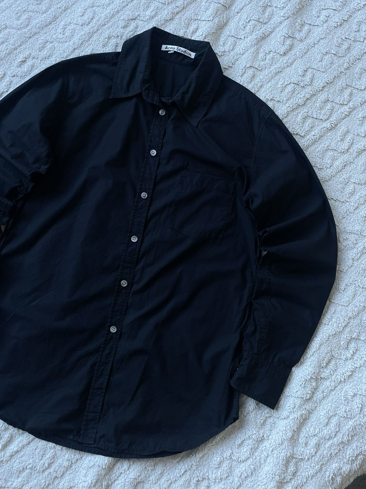 Acne Studios Vintage acne studios Shirt with embroidered logo women small Size S / US 4 / IT 40 - 12 Thumbnail