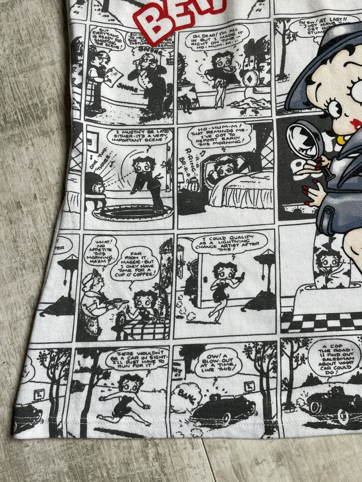 Cartoon Network × Vintage Vintage Betty Boop “Spy in the House of Love” T-Shirt RARE Size M / US 6-8 / IT 42-44 - 5 Thumbnail