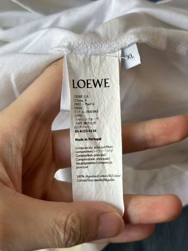 Loewe loewe Large logo short sleeve 2506-Nextarrow Size US XL / EU 56 / 4 - 4 Thumbnail