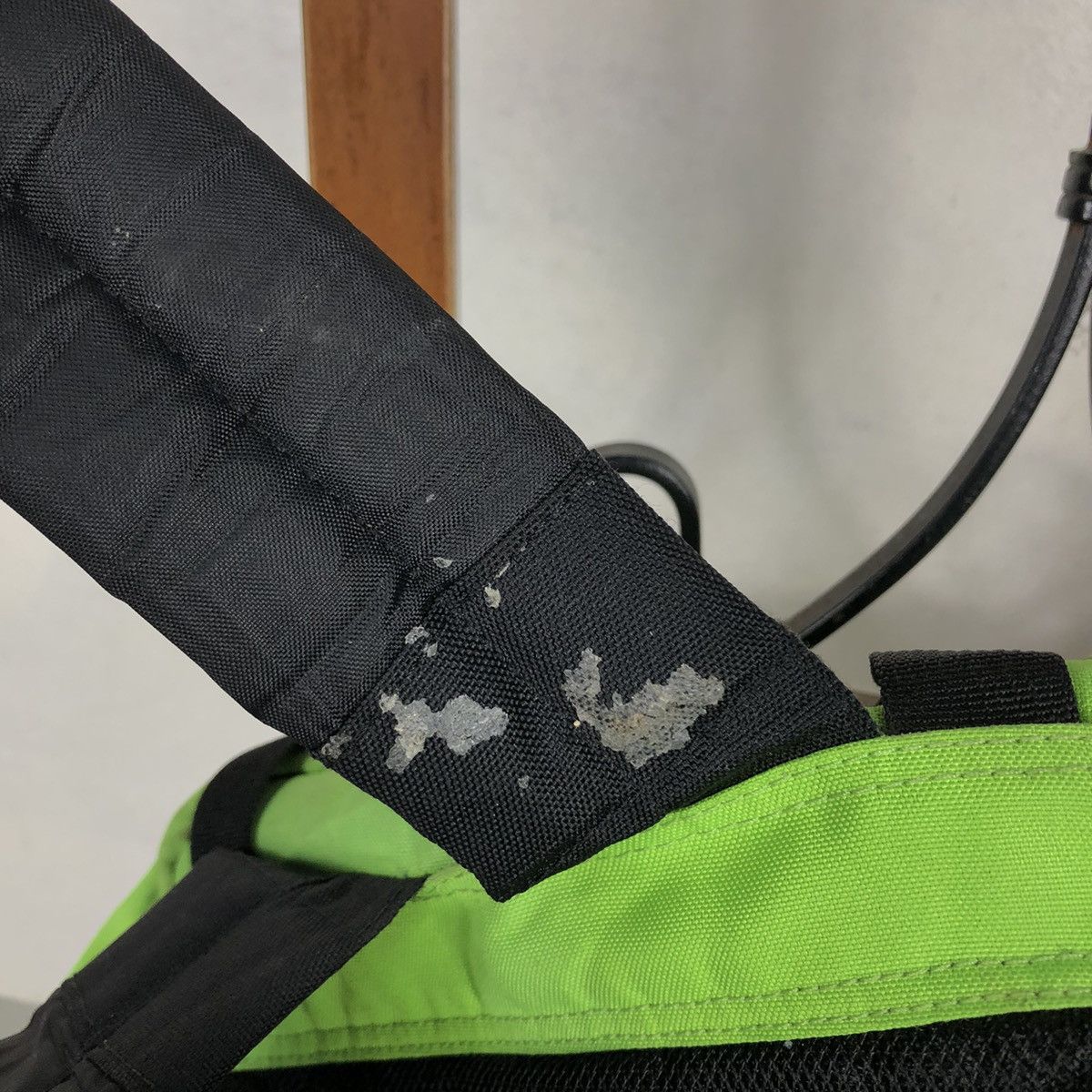 Adidas 📌Vintage Bag Pack Adidas Cordura Fabric Big Logo Size ONE SIZE - 24 Thumbnail