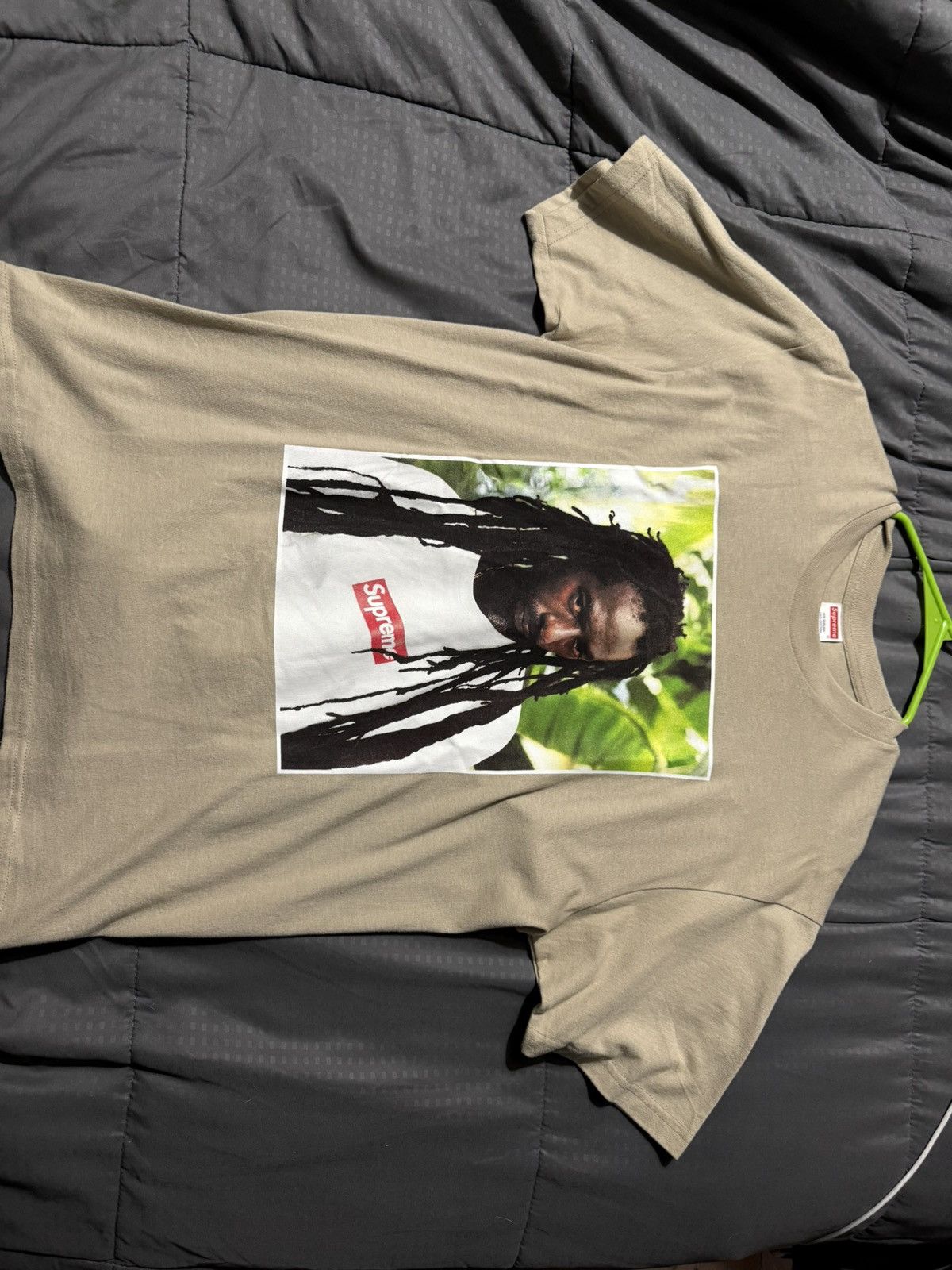 トップス Supreme 19SS Buju Banton Tee Green M Supreme Buju Banton Tee (SS19) - $48