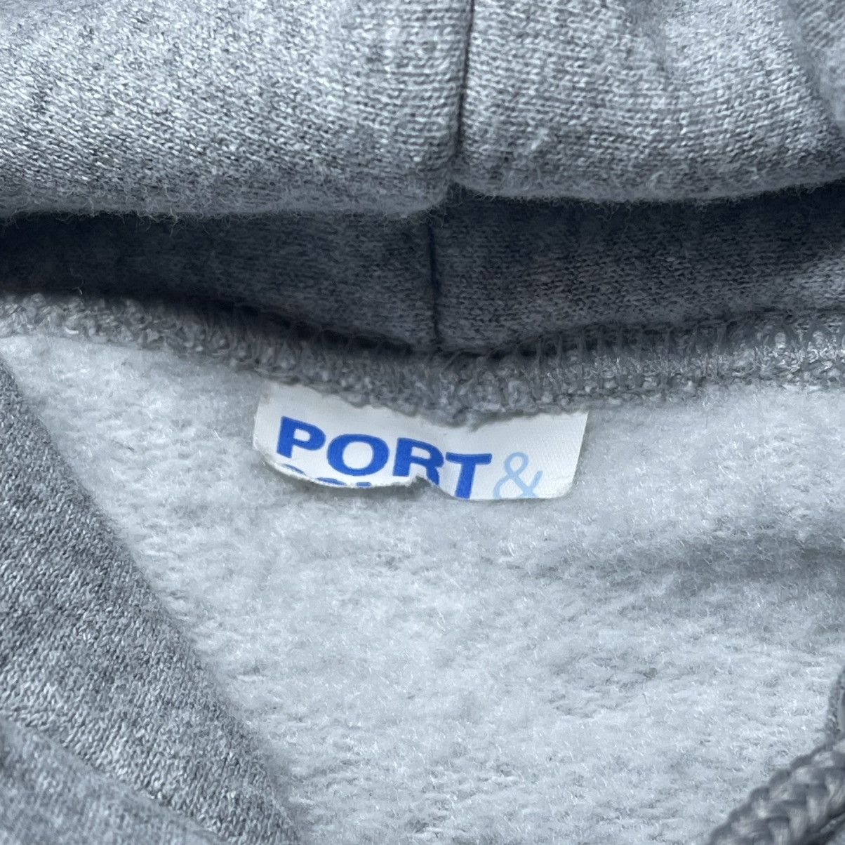 Port & Company Vintage Moose Fairbanks Alaska Grey Hoodie Mens Medium Y2K Size US M / EU 48-50 / 2 - 3 Thumbnail