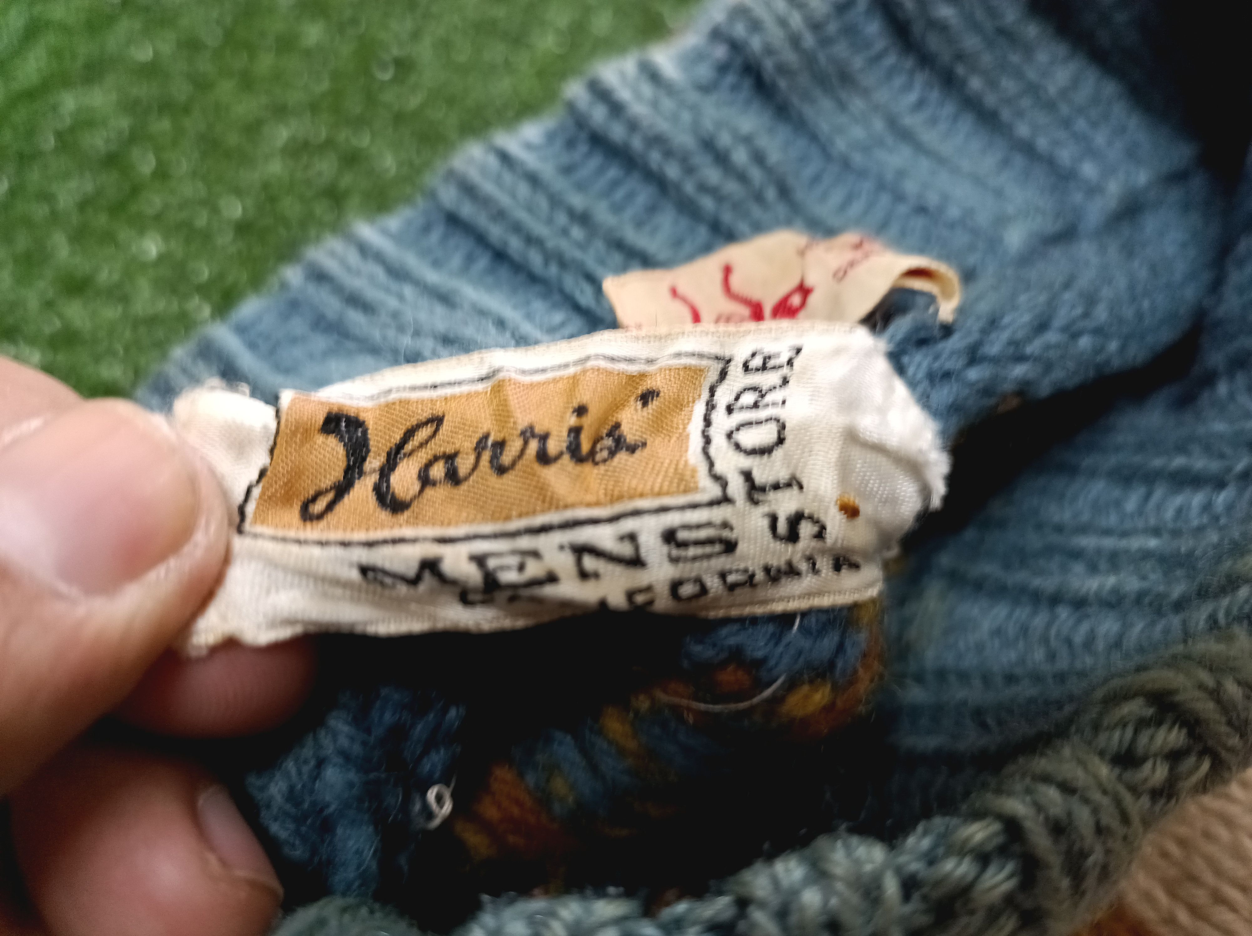 Handmade Knitwear 100% pure wool handmade in Denmark Size US L / EU 52-54 / 3 - 6 Thumbnail