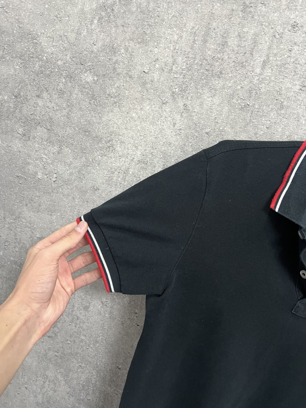 Prada Prada Polo Black Red Tab Size US S / EU 44-46 / 1 - 2 Thumbnail