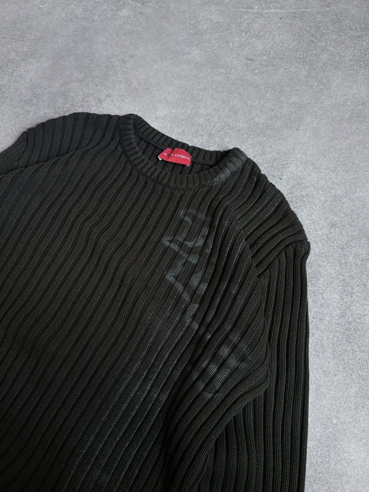 Japanese Brand × Vintage Vintage Avant-Garden Big logo knit-sweatshirt mens y2k Size US M / EU 48-50 / 2 - 2 Thumbnail