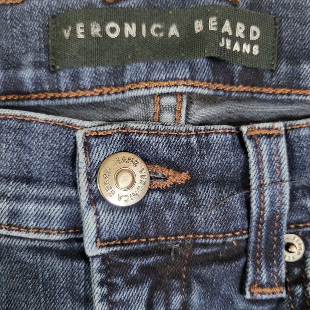 Veronica Beard VERONICA BEARD Emma Ankle Skinny Blue Jeans 29 Inseam 27 Size 29" - 12 Thumbnail