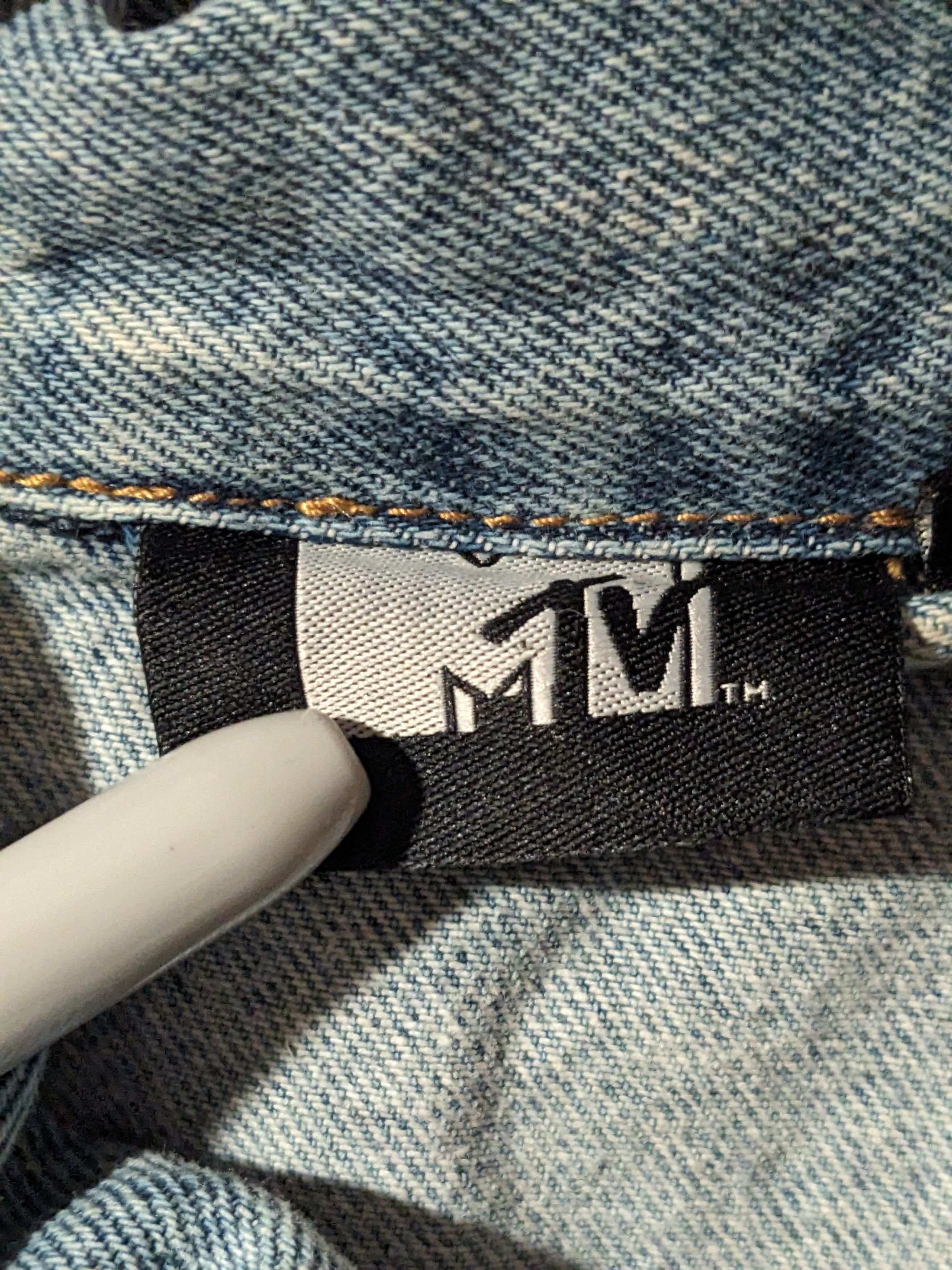 Designer × Mtv MTV Music Television Mixing 2022 Medium Denim Jacket Size US M / EU 48-50 / 2 - 5 Thumbnail