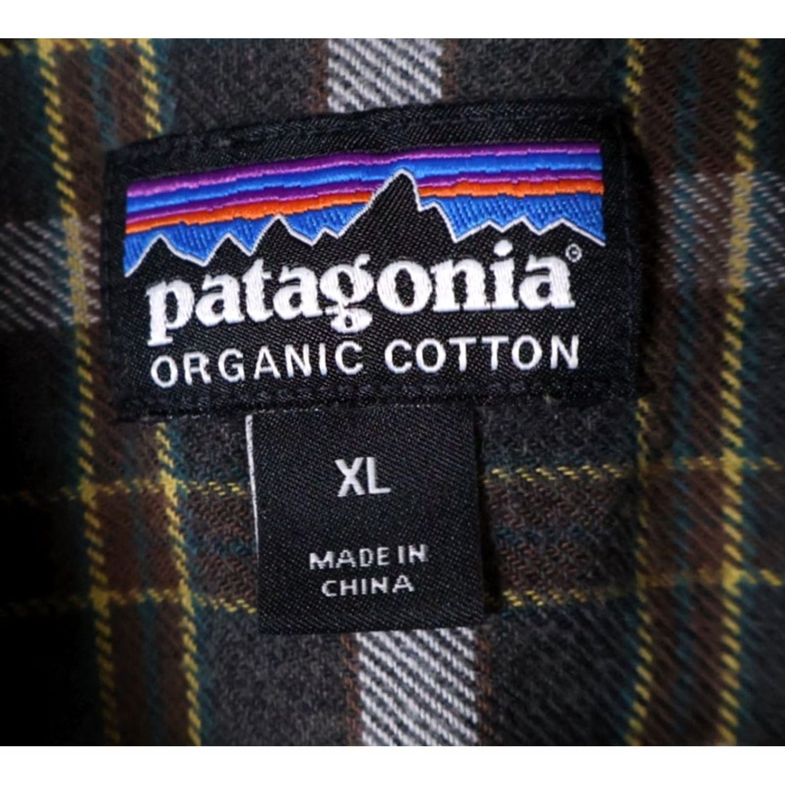 Patagonia Patagonia Shirt XL Men Brown Gray Plaid Organic Cotton Fjord Flannel Button-Up Long Sleeve Collared Trail Workwear Vintage No Size US XL / EU 56 / 4 - 3 Thumbnail