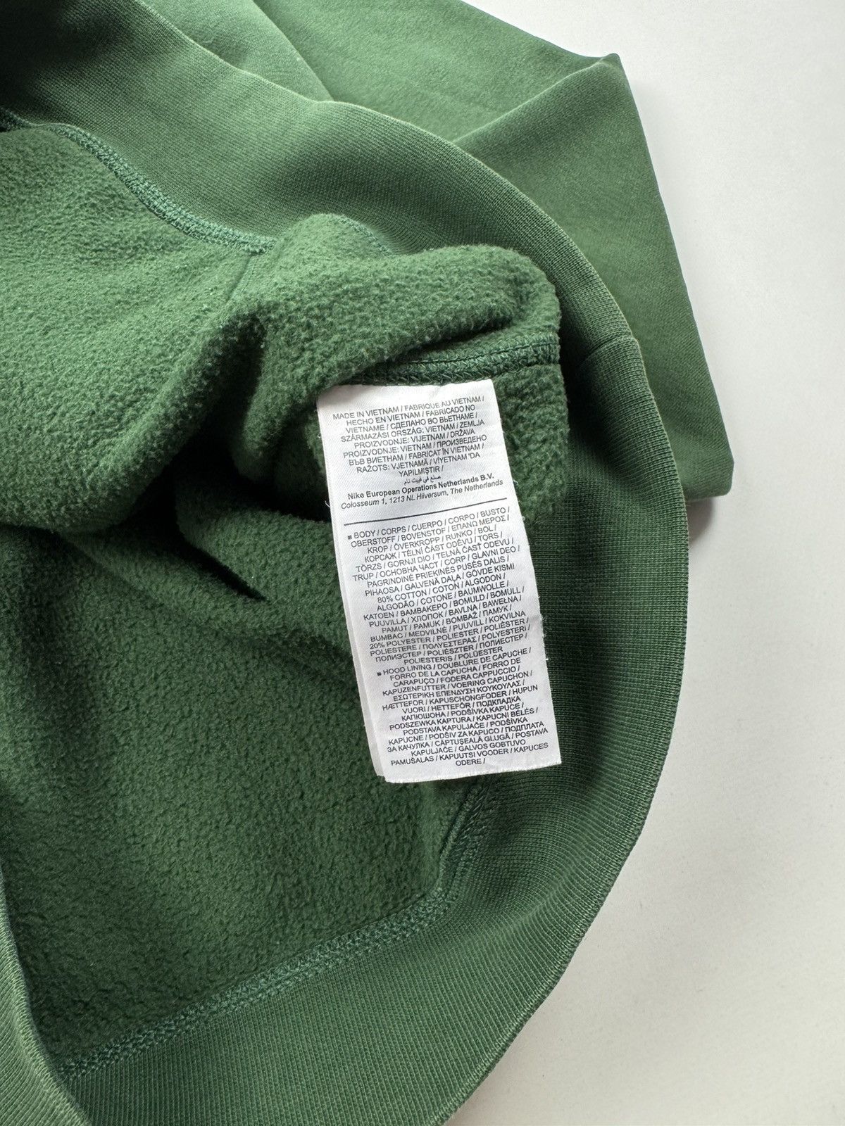 Nike Nike Swoosh Green Hoodie Size US M / EU 48-50 / 2 - 15 Thumbnail