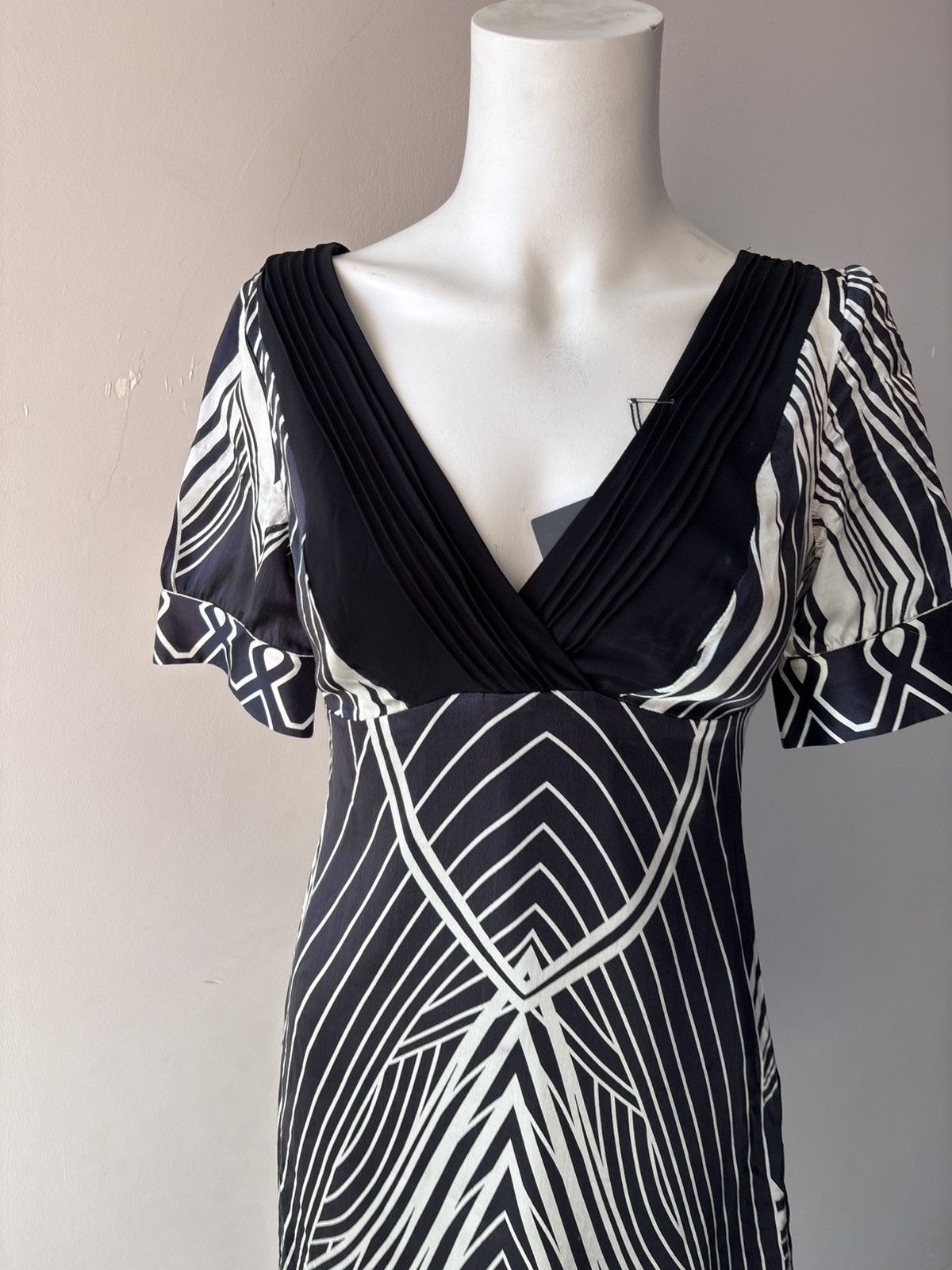Vintage Silk dress Size S / US 4 / IT 40 - 11 Thumbnail
