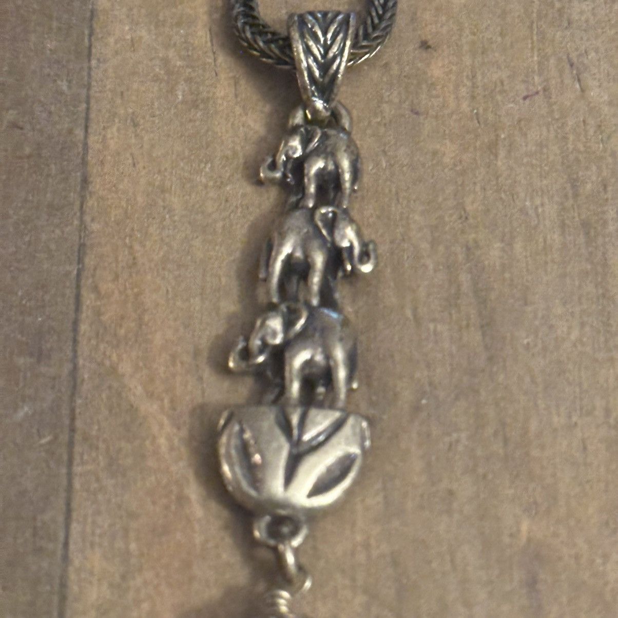 Lucky Brand Lucky Brand bronze multi strand elephant tassel necklace Size ONE SIZE - 3 Thumbnail