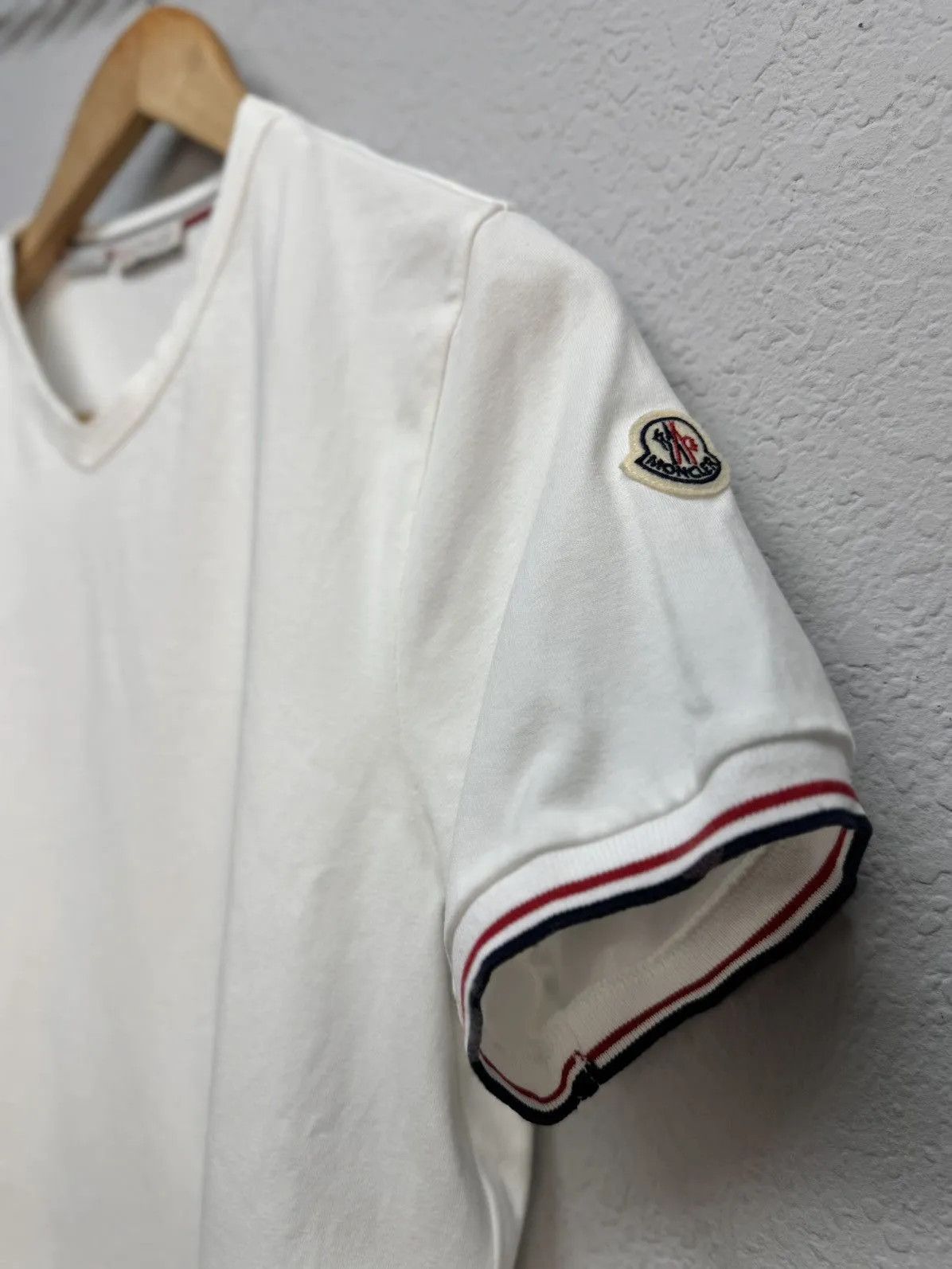 Designer × Moncler Vintage Moncler Double patch Maglia luxury tee Size US S / EU 44-46 / 1 - 5 Thumbnail