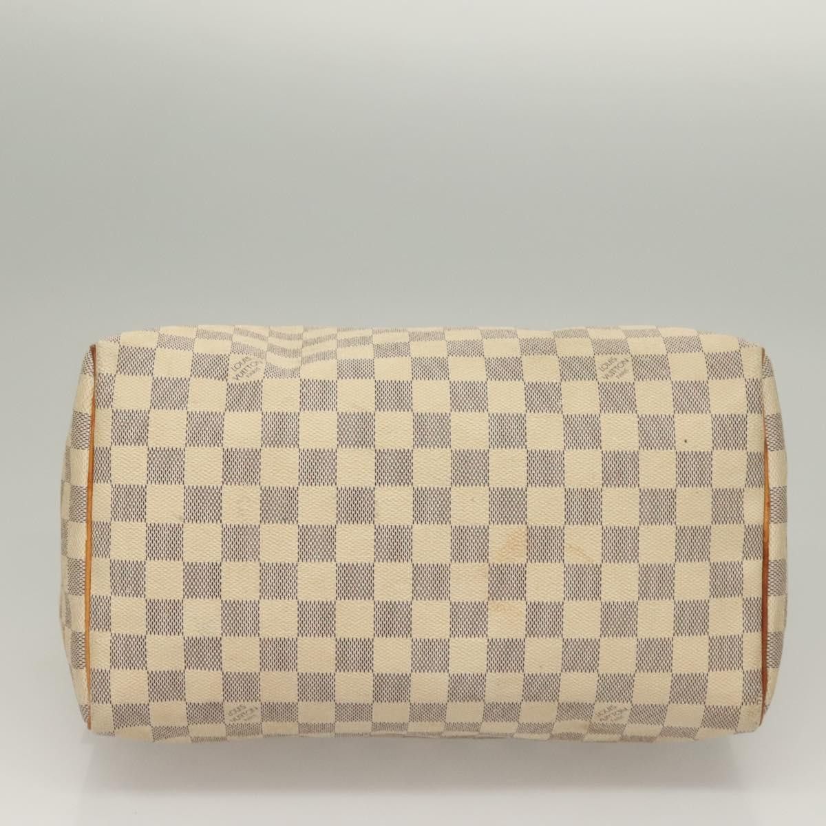 Louis Vuitton LOUIS VUITTON Damier Azur Speedy 30 Hand Bag N41533 Size ONE SIZE - 5 Thumbnail