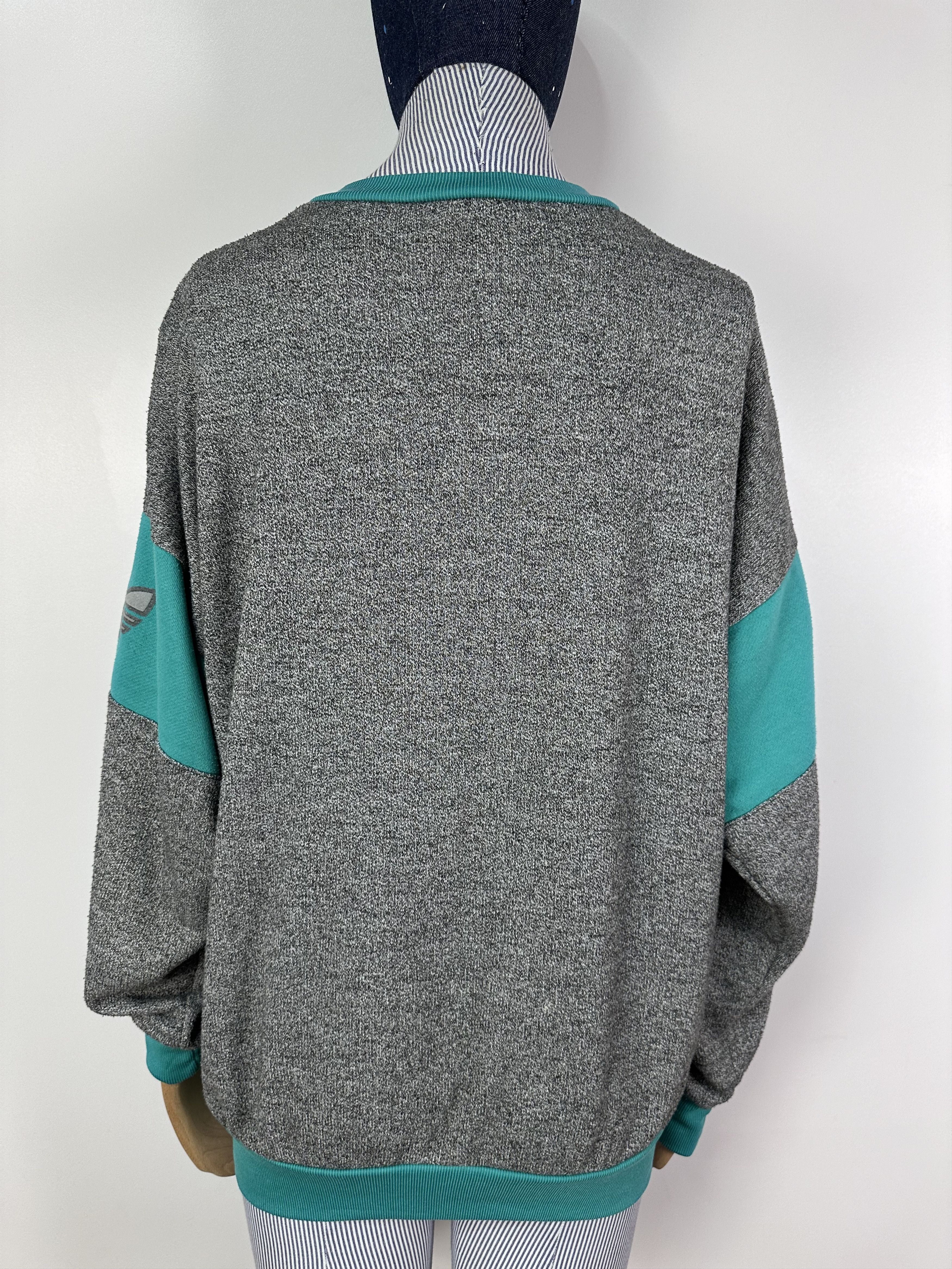 Adidas × Vintage Adidas Vintage Sweatshirt Womans Gay 90's Size L Size L / US 10 / IT 46 - 6 Thumbnail