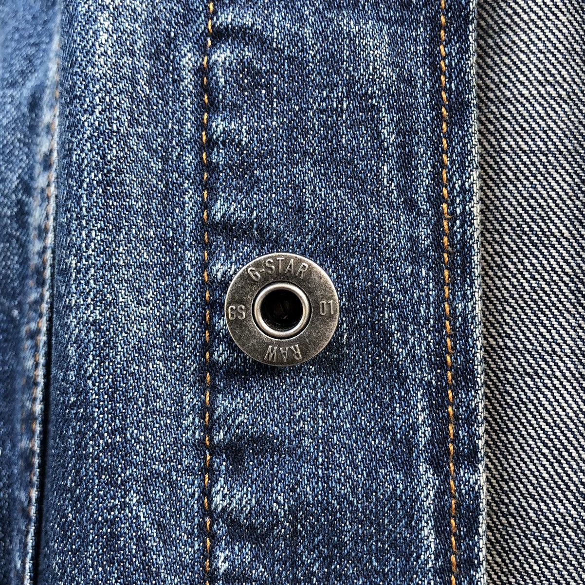 G-Star G-Star RAW 3301 Badges Slim Distressed Jacket Men Size US M / EU 48-50 / 2 - 13 Thumbnail