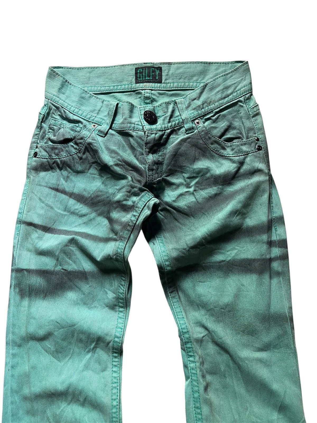 Tornado Mart maison gilfy zebra flared denim pants Size US 28 / EU 44 - 3 Thumbnail
