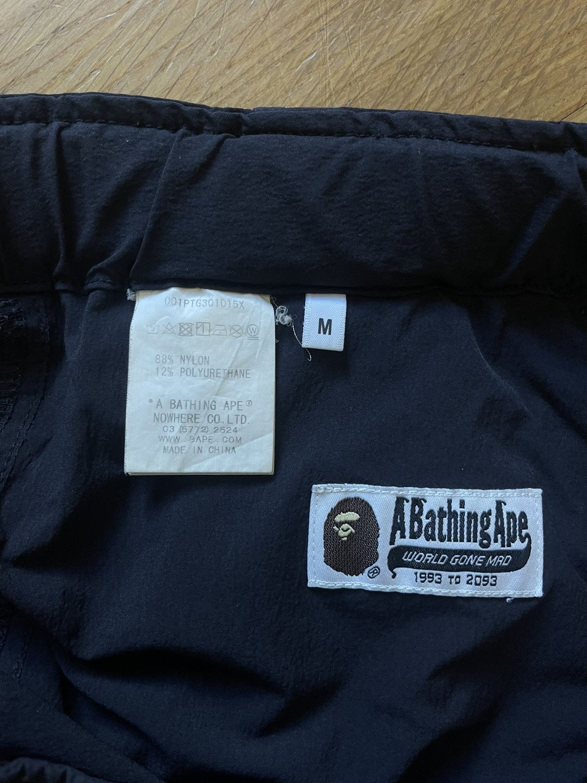 Bape APE HEAD PATCH BELTED NYLON EASY PANTS Size US 32 / EU 48 - 3 Thumbnail