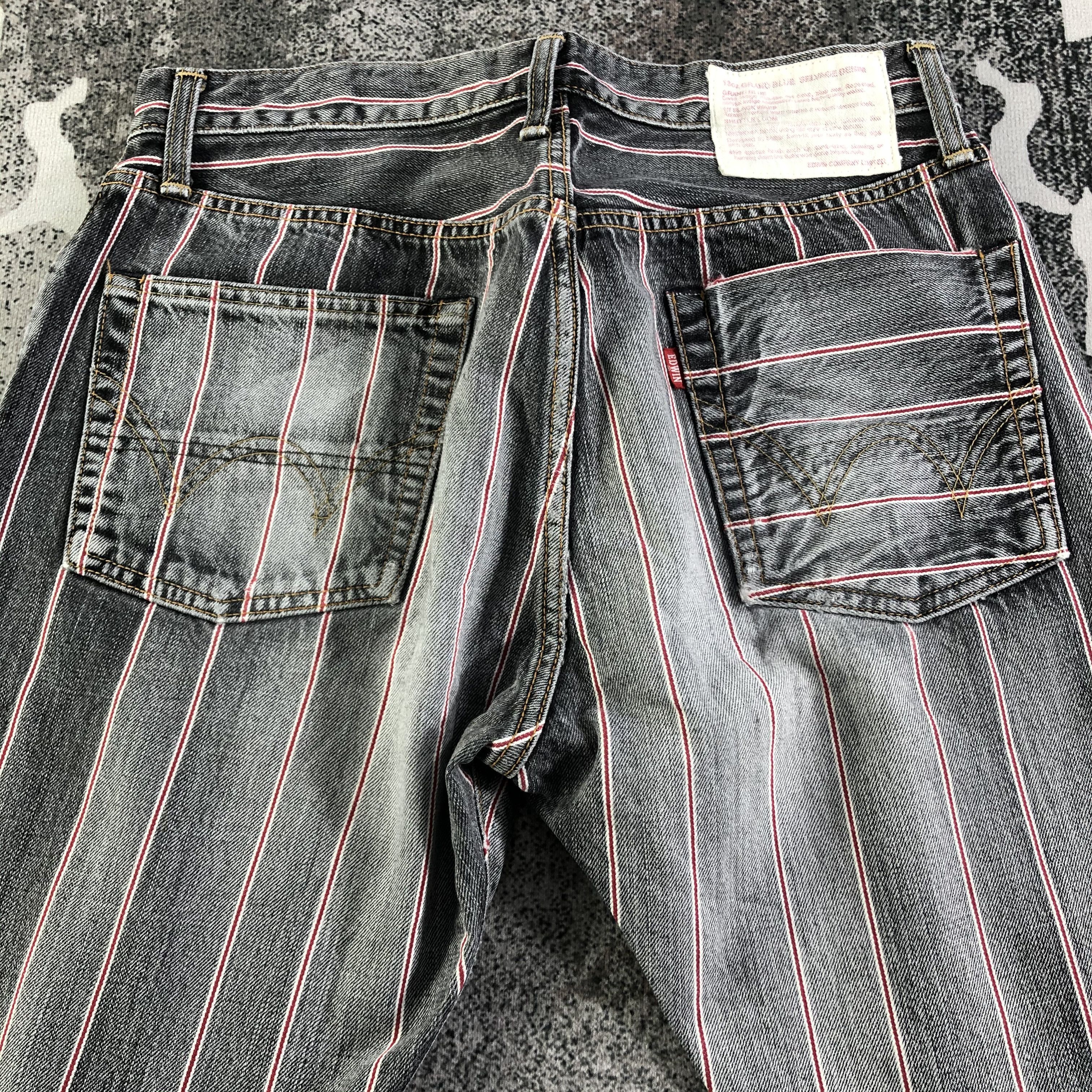 Edwin Edwin Selvedge Jeans Faded Black Flare Denim KJ2179 Size US 30 / EU 46 - 4 Thumbnail