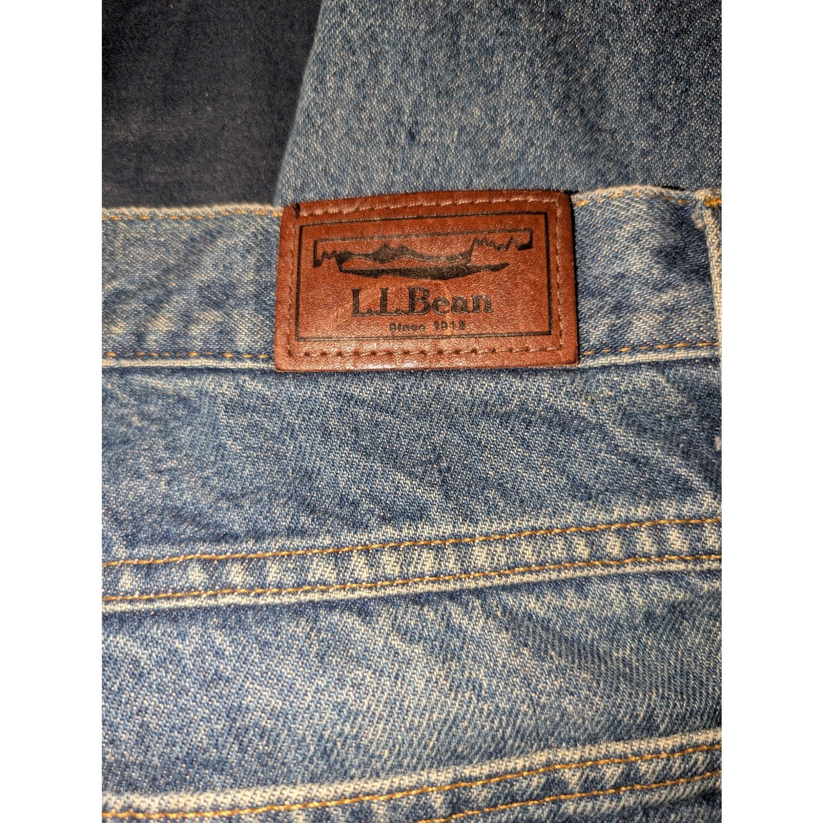 L.L. Bean L.L. Bean Flannel Lined Jeans Size 33-32 Men's Size US 33 - 8 Thumbnail