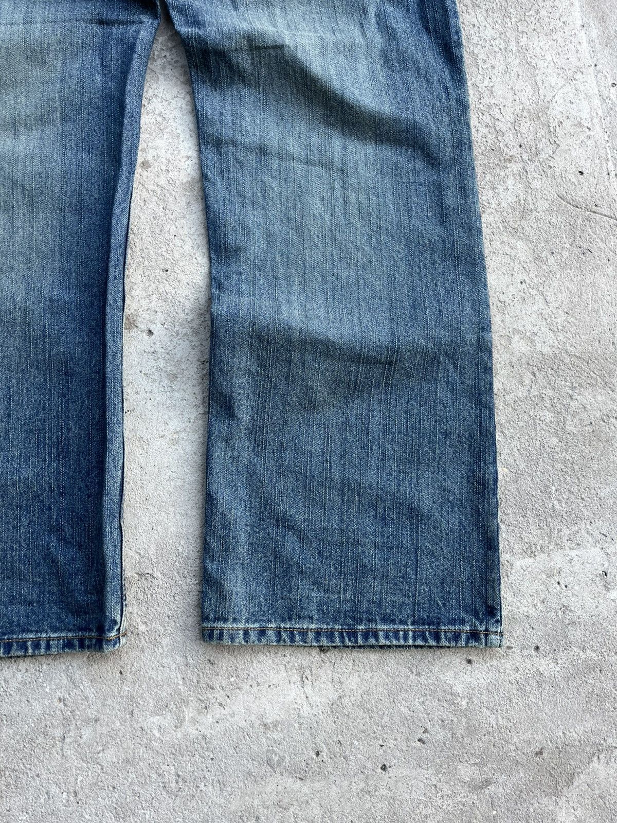 If Six Was Nine × Japanese Brand × Le Grande Bleu (L.G.B.) Vintage Faded Distressed Rick Owens Style Y2K Jeans Denim Size US 34 / EU 50 - 18 Thumbnail