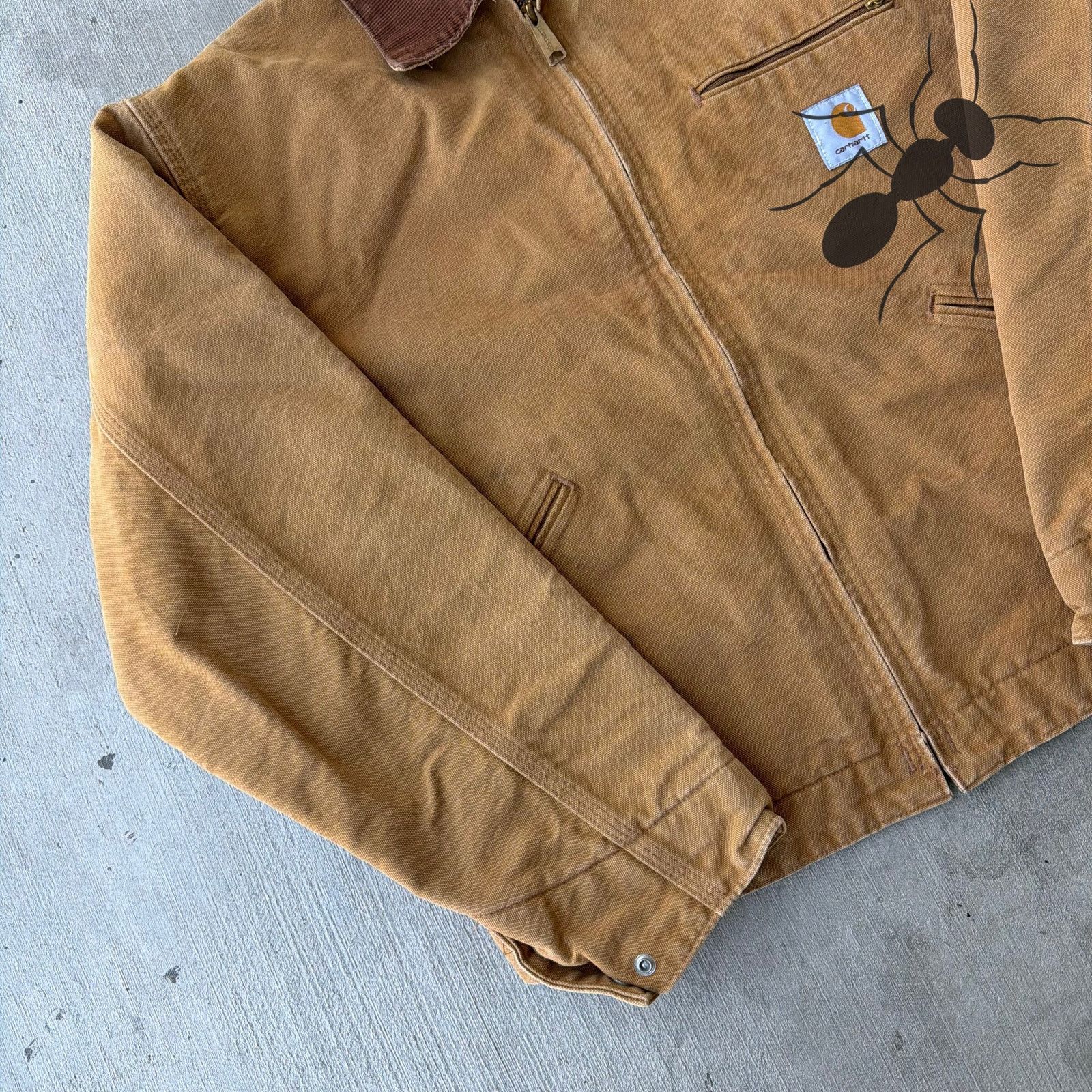 Carhartt × Vintage Carhartt brown Detroit work wear jacket Size US L / EU 52-54 / 3 - 2 Thumbnail