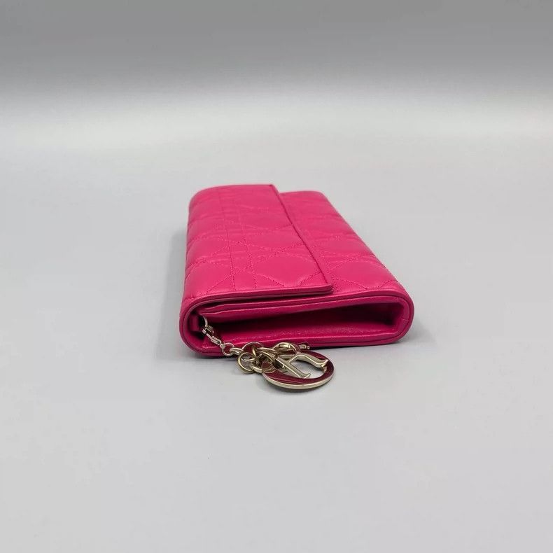Dior Dior Pink Lambskin Quilted Crossbody Bag-2505 Size ONE SIZE - 4 Thumbnail