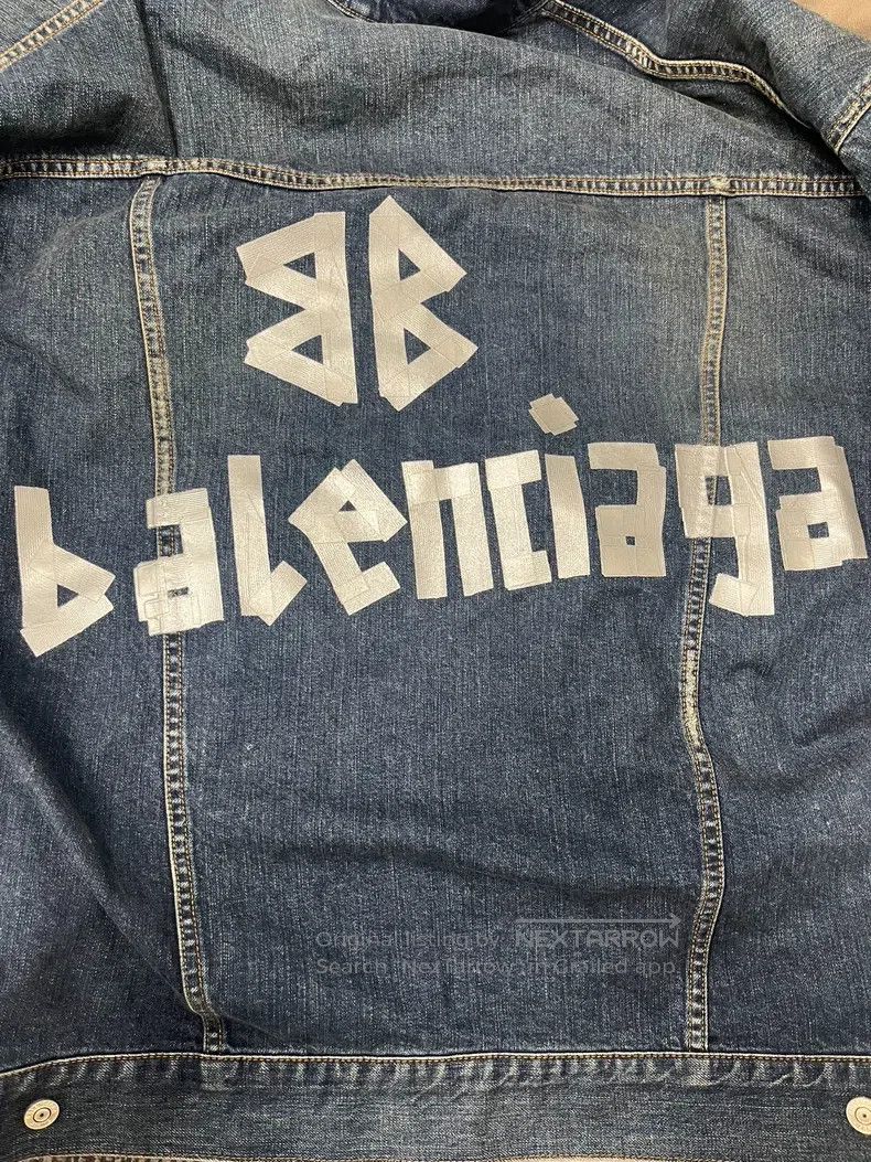 Balenciaga Balenciaga Collar Washed Single Breasted Loose Long Sleeve Size S / US 4 / IT 40 - 3 Thumbnail