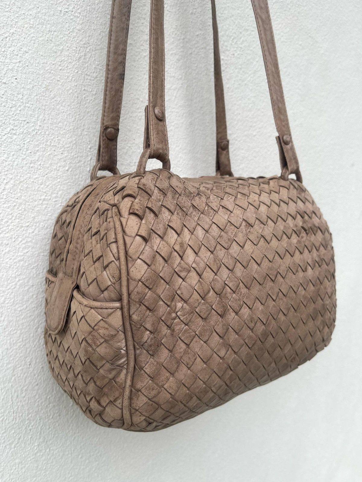 Bottega Veneta × Designer × Vintage Bottega Veneta Shoulder Box Bag Size ONE SIZE - 9 Thumbnail