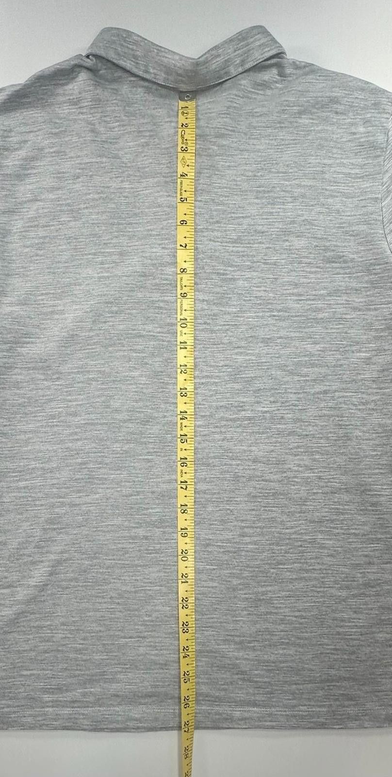 Robert Barakett Robert Barakett 1/4 Button Payne Cover Placket Gray Mens XL Size US XL / EU 56 / 4 - 6 Thumbnail