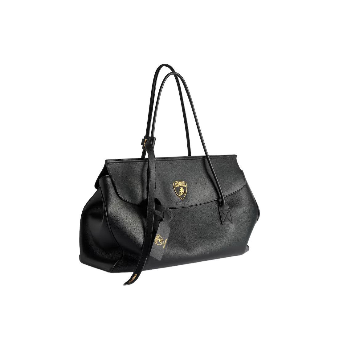 BALENCIAGA Bel Air Carrie $4790 Black Leather Carry All Bag
