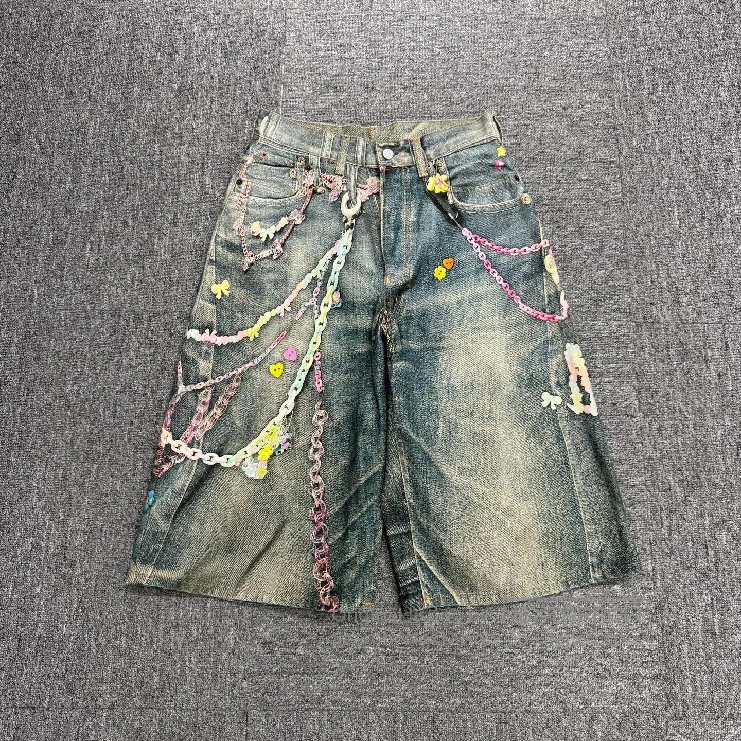 Acne Studios Acne Studios 3D Candy Cowboy Shorts| Size US 44 / EU 60 - 1 Thumbnail