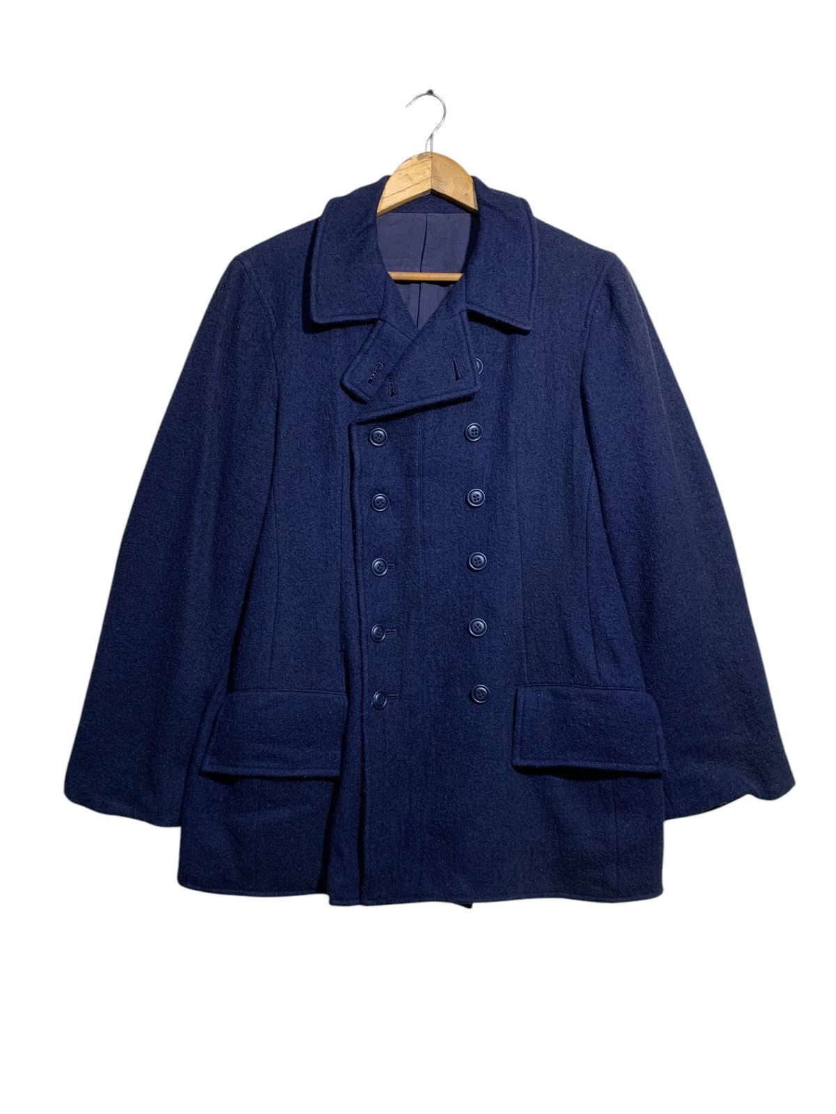 Y's × Yohji Yamamoto 🔥Y’s YOHJI YAMAMOTO WOOL DOUBLE BREAST JACKETS Size US M / EU 48-50 / 2 - 1 Thumbnail