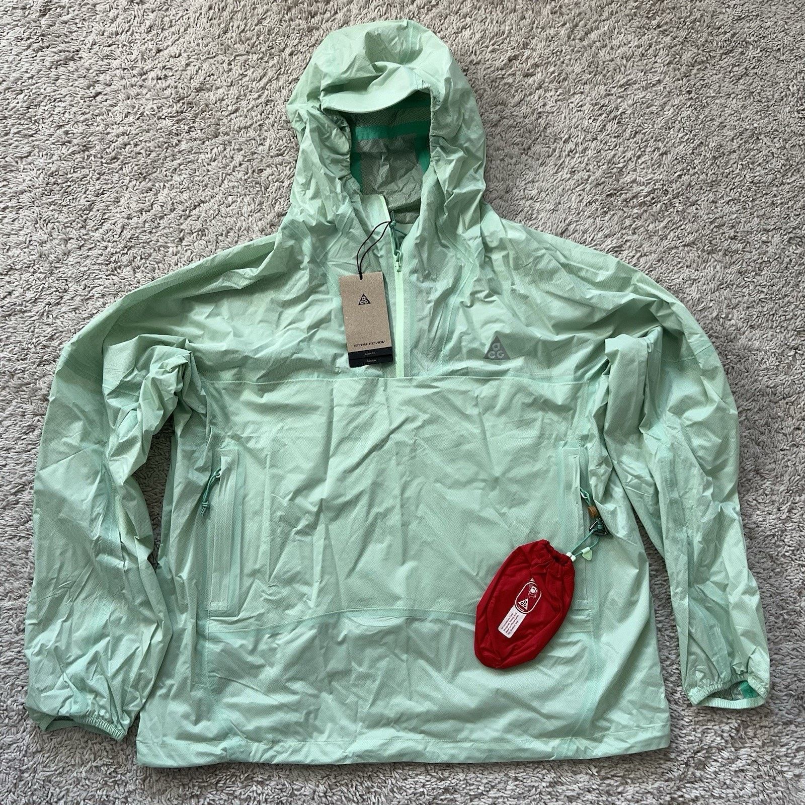 Nike Nike ACG Trail Snack Storm-FIT ADV Jacket Green Size US S / EU 44-46 / 1 - 10 Thumbnail