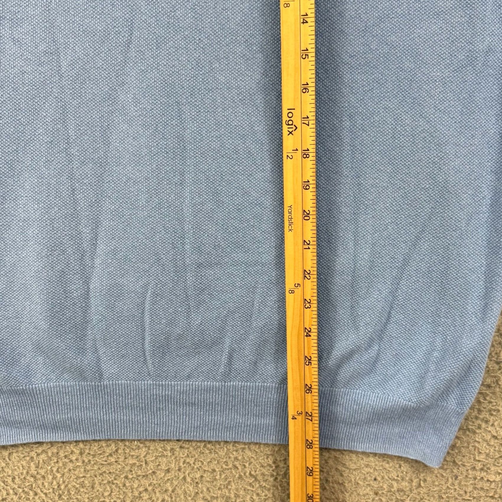 Brooks Brothers Brooks Brothers Vest Mens XL Blue Linen Blend V-Neck Knit 90s Preppy Golf Walking Solid Pattern Size US XL / EU 56 / 4 - 7 Thumbnail