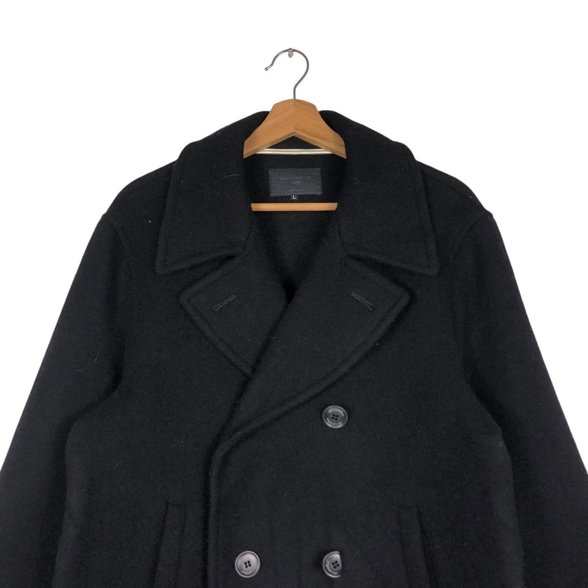 Vintage 🔥WOOL JACKET DOUBLE COLLAR ALL GOOD THINGS ISSEY MIYAKE Size US L / EU 52-54 / 3 - 5 Thumbnail