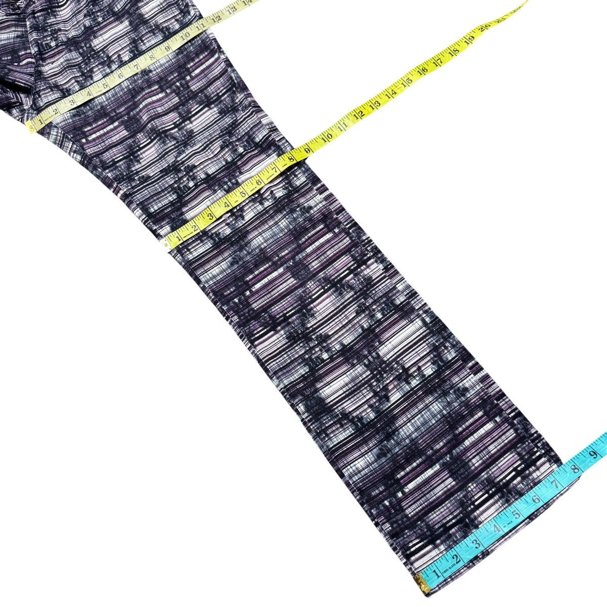 gomme Gomme By Maki Hiroshige Horizontal Striped Trouser Pants Size 30" / US 8 / IT 44 - 17 Thumbnail