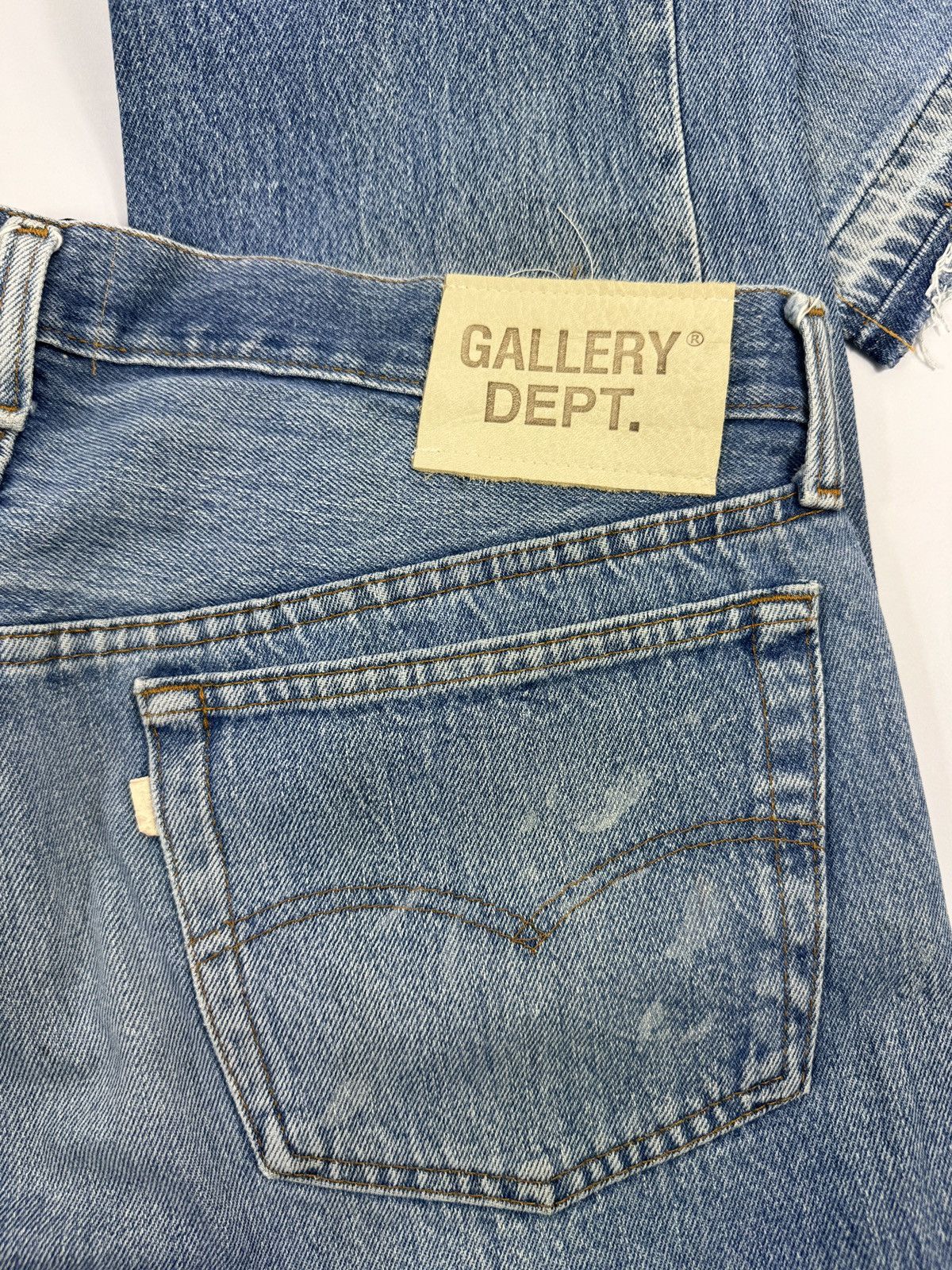 Gallery Dept. x LEVI’S DISTRESSED JEANS Size US 34 / EU 50 - 3 Thumbnail