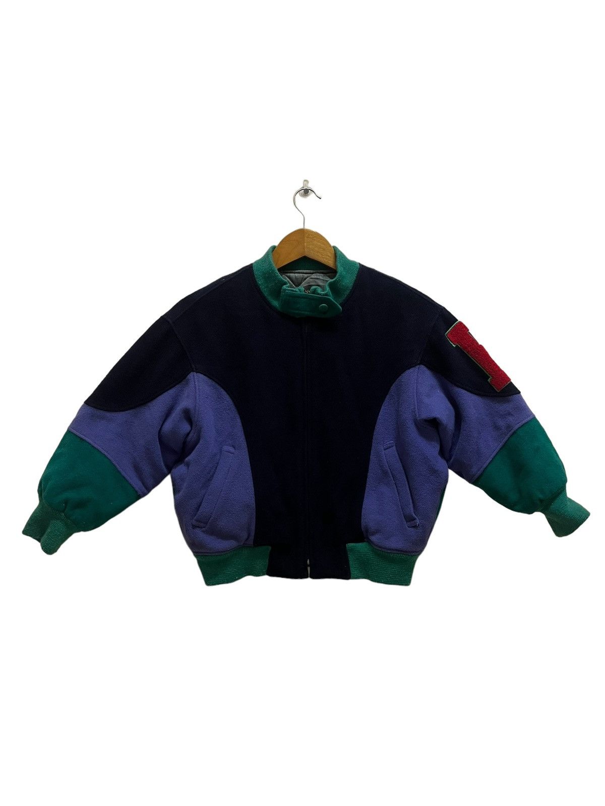 Vintage United Colour of Benetton KIDS Varsity Jacket