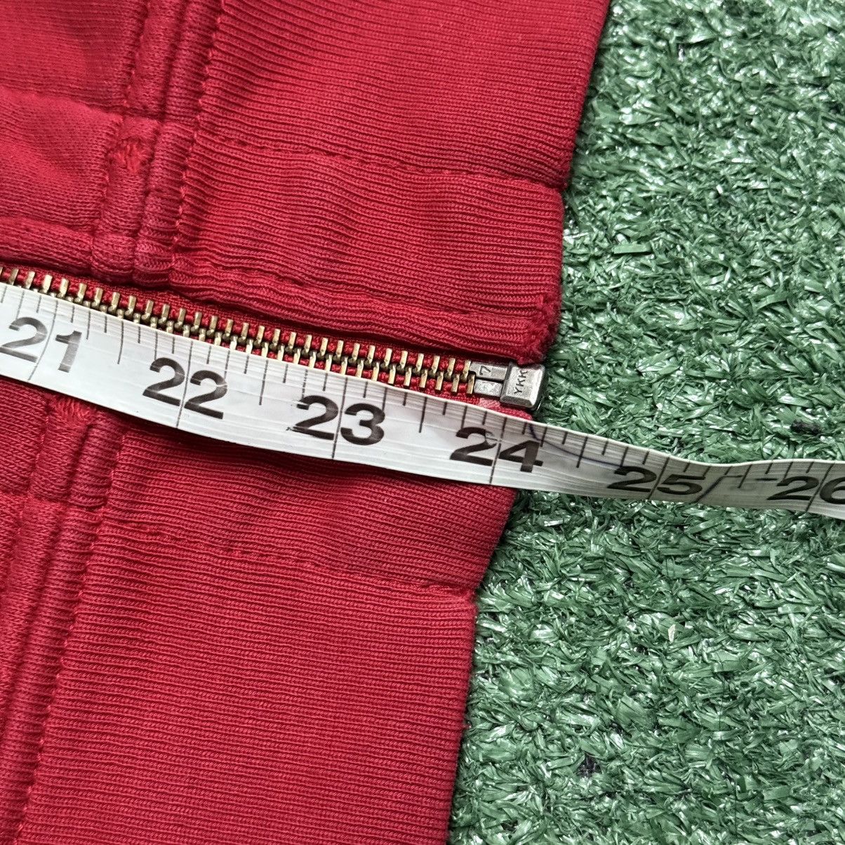 Polo Ralph Lauren Vintage Y2K Polo Ralph Lauren Waffle Knit Hoodie All Red Size US S / EU 44-46 / 1 - 5 Thumbnail