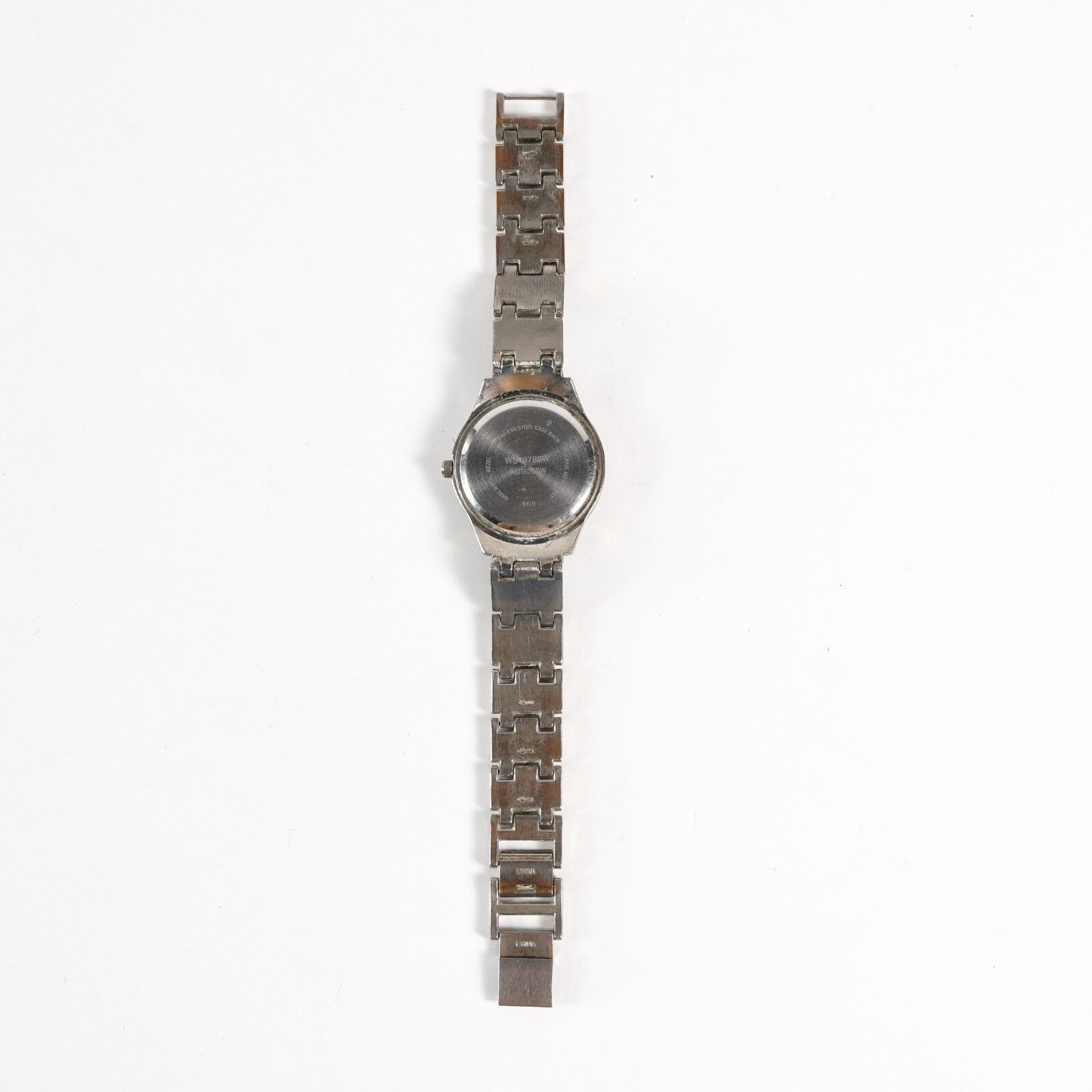 Other Pink Stainless Steel Quartz Crystal Watch Wristwatch Jewelry Size ONE SIZE - 4 Thumbnail